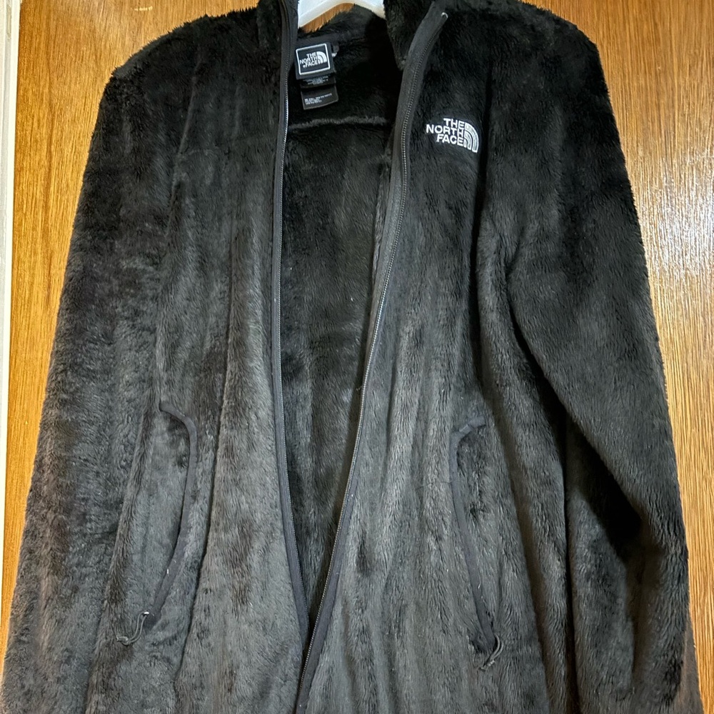 Black North Face Zip Up
